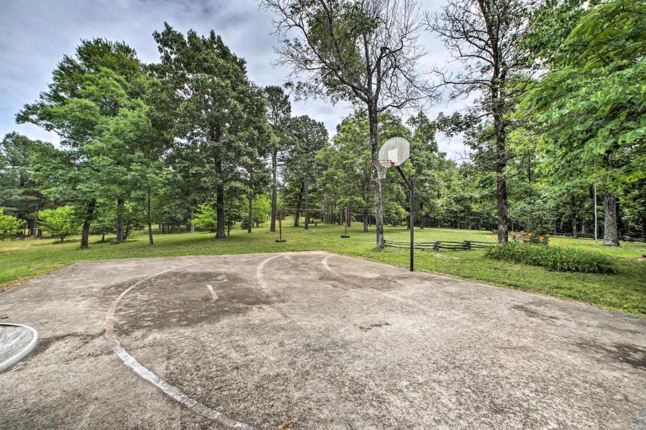 Pine Lodge Cabin On 450 Acres In Ozark Mountains Ponca Exterior foto